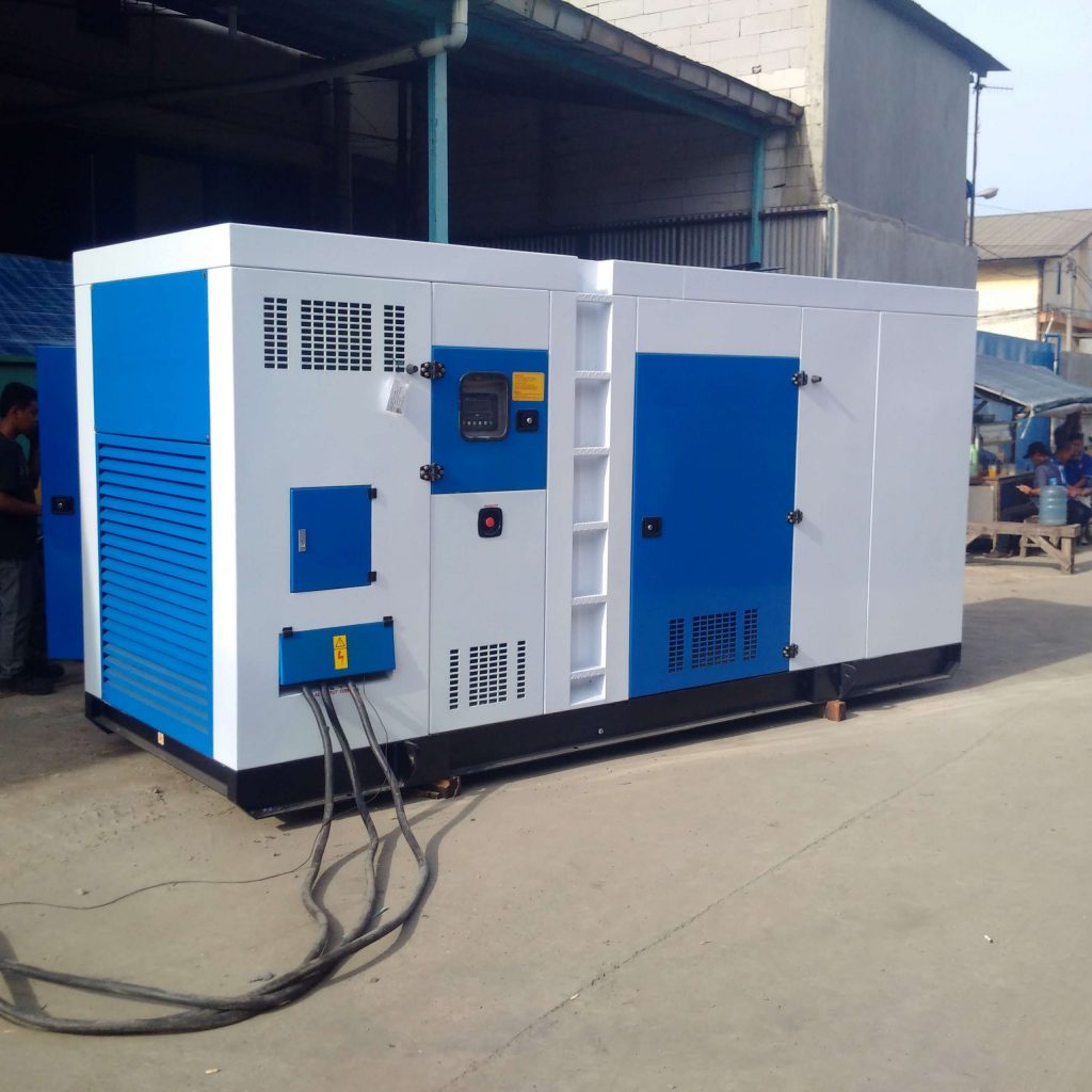 Genset Perkins 500 kVA Silent Type